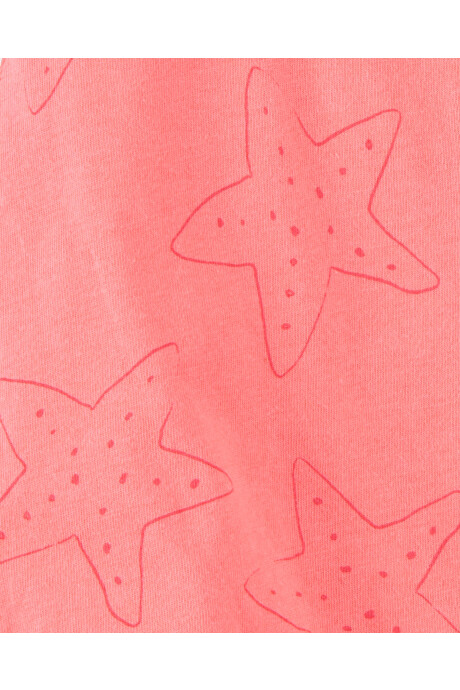 Monito bombachudo de algodón, diseño estrellas de mar Sin color