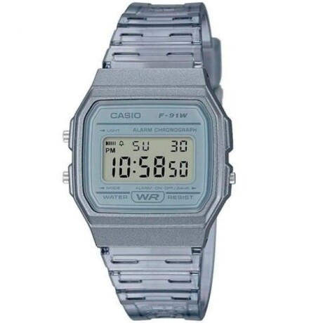 Reloj CASIO F91WS-8DF en Resina Gris Esfera 38mm 0