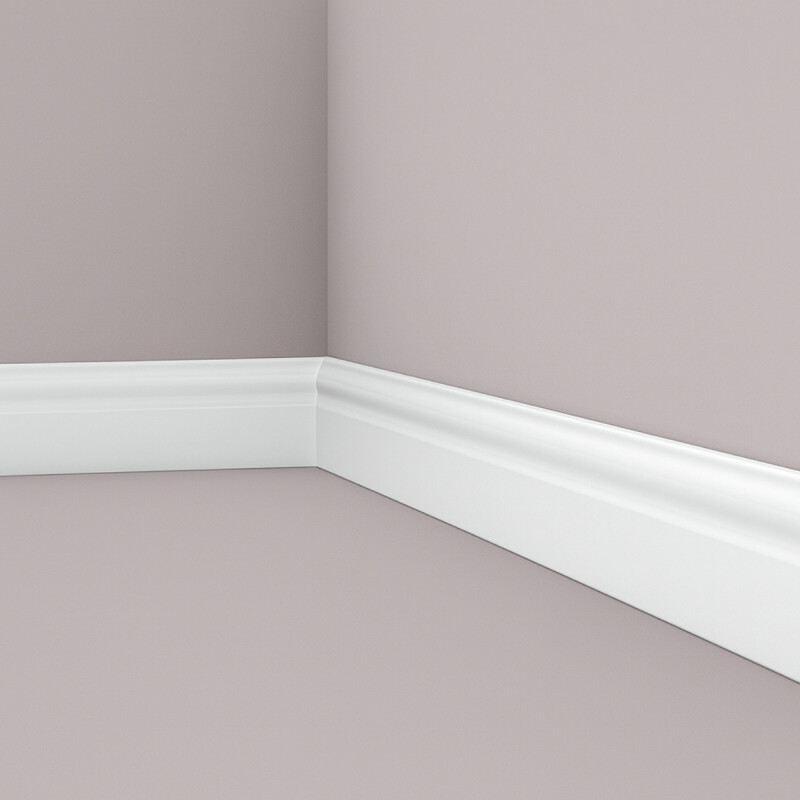 Zócalo 9alt 2.4mt largo 0.9cm ancho BLANCO