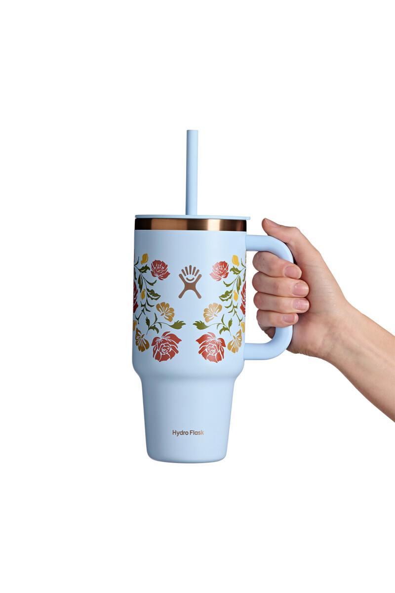 32 OZ ALL AROUND TRAVEL TUMBLER Western Light Blue