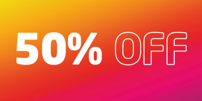 50% OFF FERIA 220