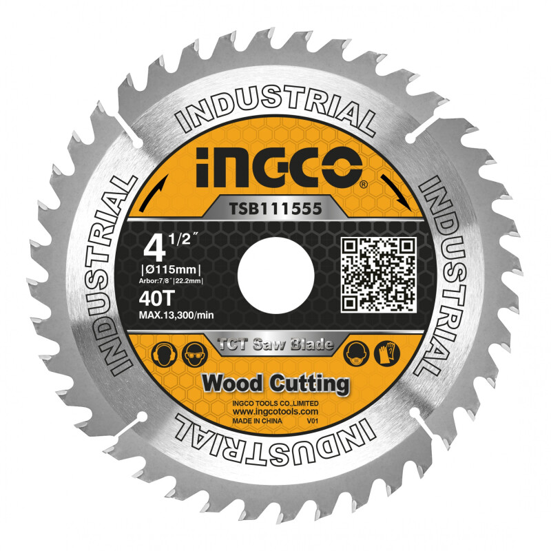 DISCO CORTE MADERA 4 1/2´´TSB111555 DISCO CORTE MADERA 4 1/2´´TSB111555