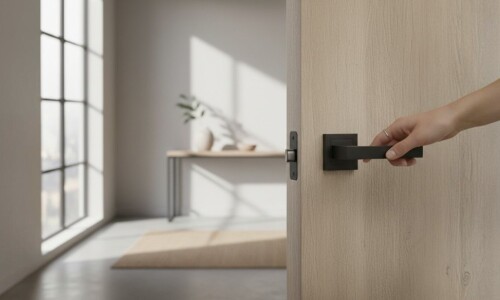 Manija para puerta negra RCC-220N Manija Para Puerta Negra Rcc-220n