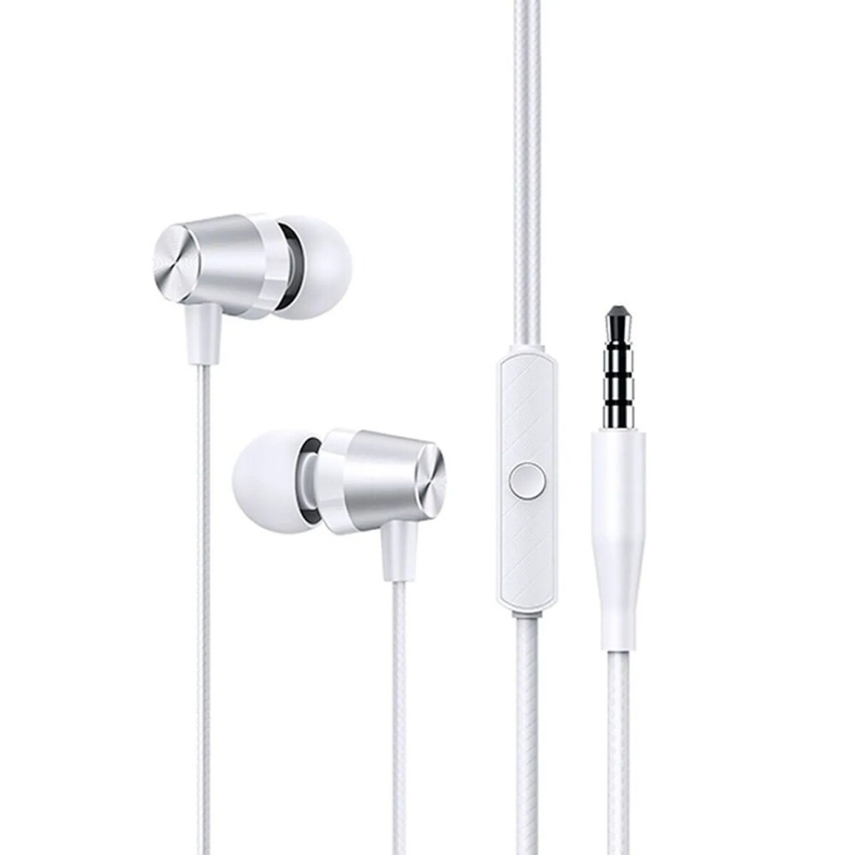 Auriculares Manos Libres Stereo Jack 3.5mm In-ear Usams - Color Variante Blanco 