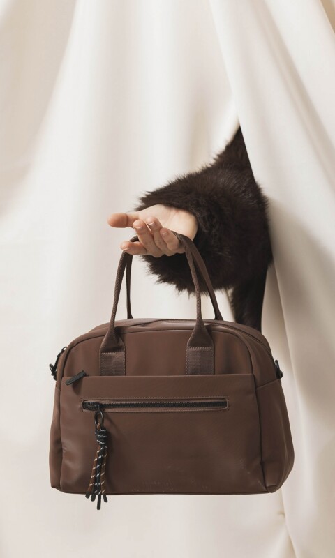 CARTERA BRIGITTE CHOCOLATE