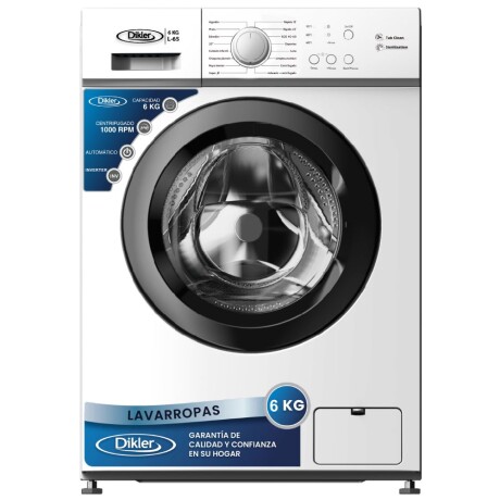 Lavarropas Dikler 6 KG L-65 inverter Lavarropas Dikler 6 KG L-65 inverter