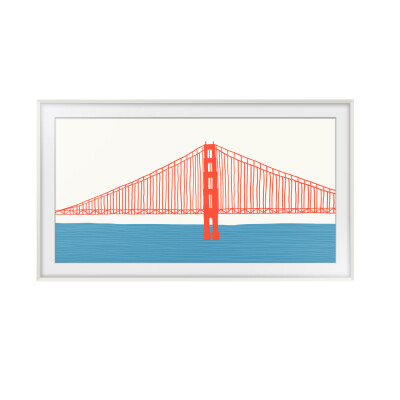 Bisel de marco para QLED 55" The Frame White