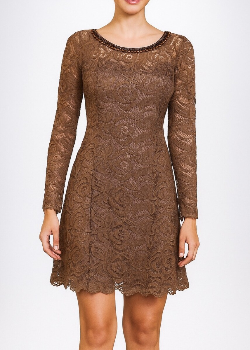 Vestido Encade - Marrón 