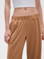 Pantalon Deportivo Veda Beige Oscuro