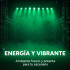 Proyector Luces LED RGB X36 Control Discoteca Fiesta Evento Color Negro