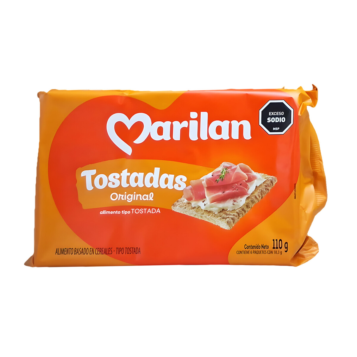 TOSTADAS. MARILAN 110 Grs - Original 