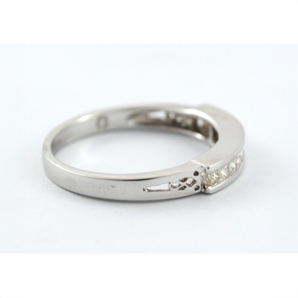 Anillo Oro Blanco Y Brillantes Anillo Oro Blanco Y Brillantes