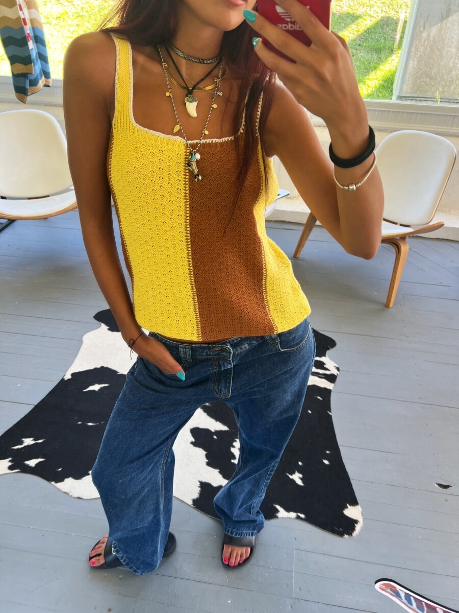Top Alaya - AMARILLO 
