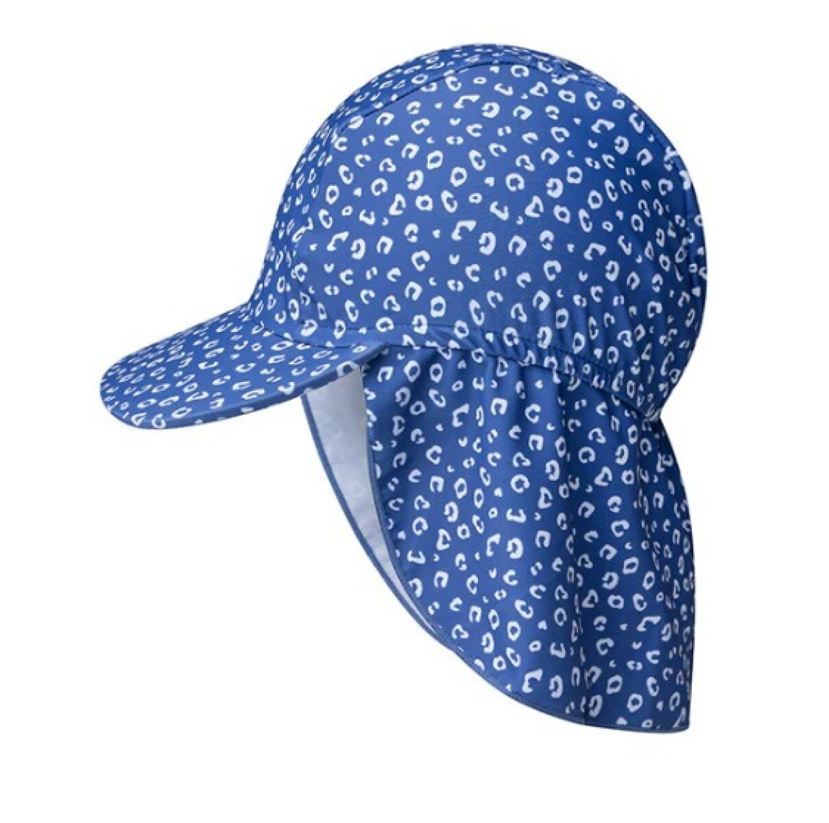 Gorro c filtro UV SWIM ESSENTIALS azul leopardo 