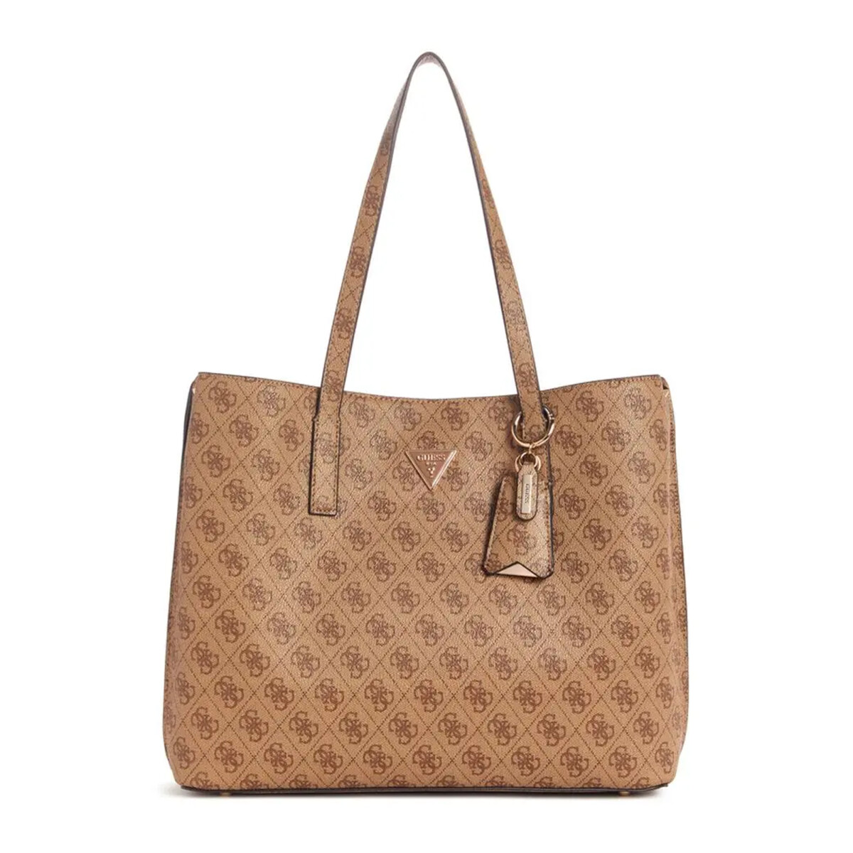 Cartera Guess Meridian Grande Marrón 