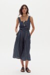 Bermuda Zuri en Lino Dusk Stripes