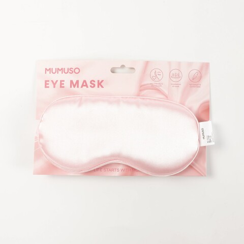 ANTIFAZ DE SEDA ESTILO MINIMALISTA - ROSA CLARO ANTIFAZ DE SEDA ESTILO MINIMALISTA - ROSA CLARO