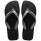Sandalias de Hombre Havaianas Dual Negro - Gris Acero
