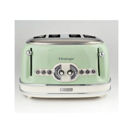 TOSTADORA ARIETE 4 PANES SLICES VERDE TOSTADORA ARIETE 4 PANES SLICES VERDE