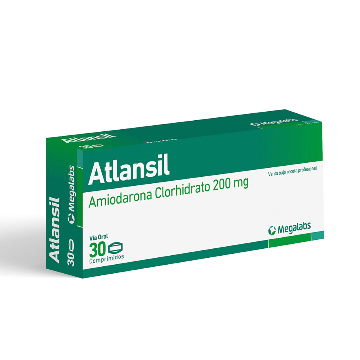 Atlansil 30 Comprimidos | Regulador Presión Arterial - Atlansil 200 mg 30 Comprimidos 