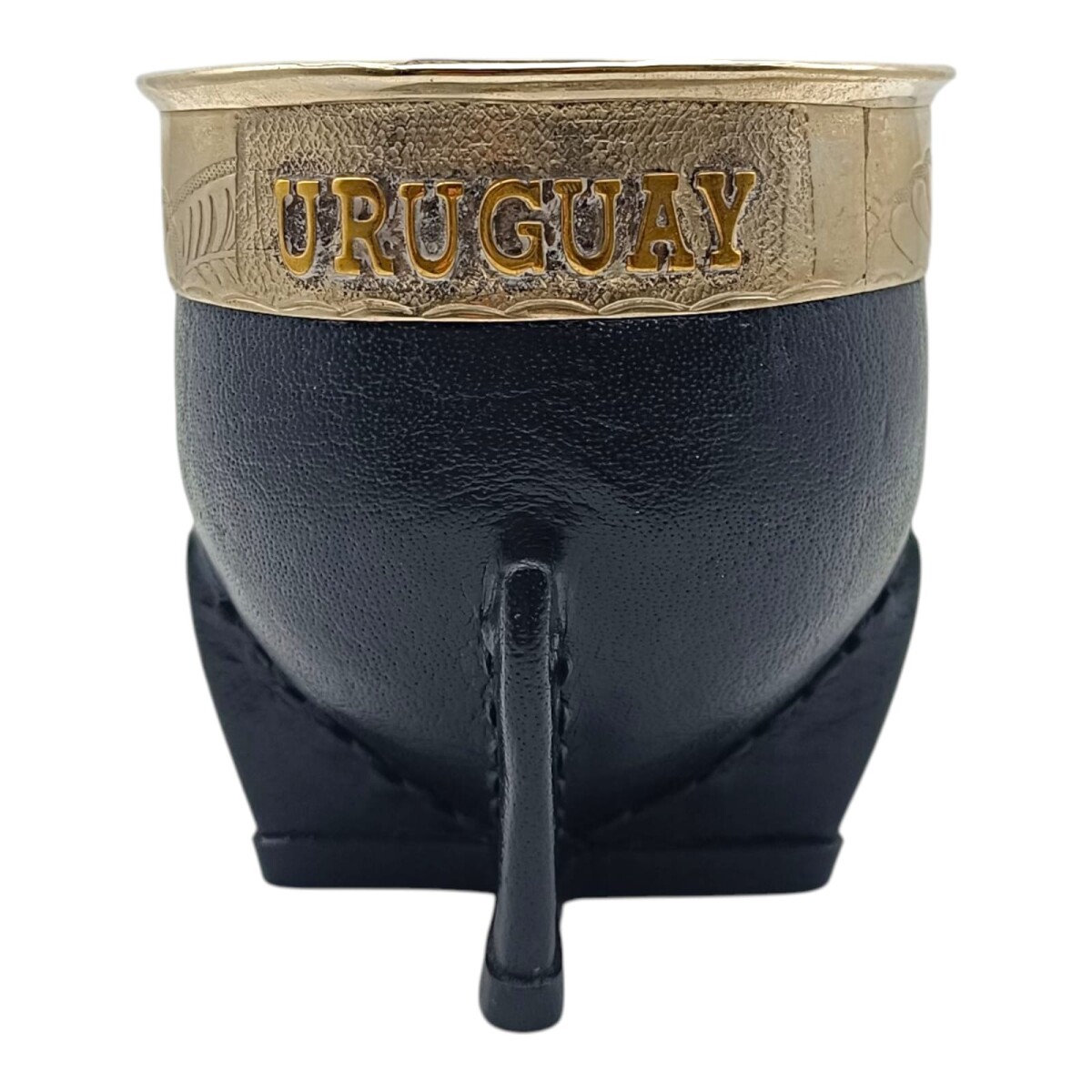 Mate Imperial URUGUAY con apliques en bronce- ALPACA - 20 - negrouniforme 