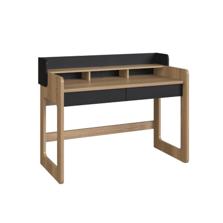 Escritorio Flexus 128 Negro y Madera