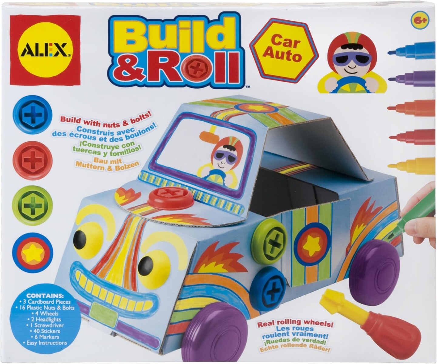 Juego Construye tu auto 