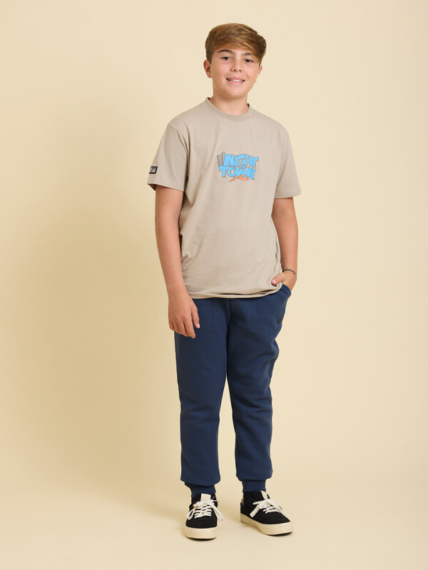T-SHIRT FUNGI TEEN RUSTY Hueso