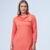 Blusa Cuello Volcado CORAL