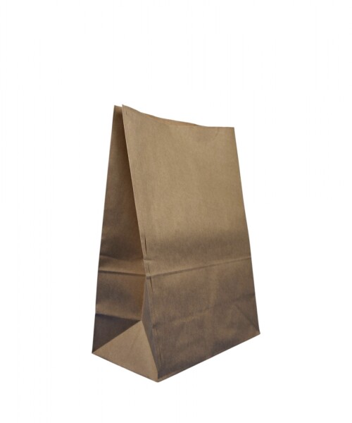 Bolsa sin asa 28x15x38 cm. kraft MADERA