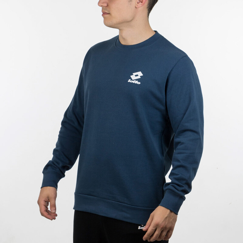 LOTTO HOMBRE BUZO DE CUELLO REDONDO LOGO CHICO - MARINO Marino