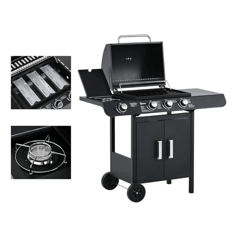 Parrilla A Gas Kassel Con Anafe de Exterior Parrilla A Gas Kassel Con Anafe de Exterior