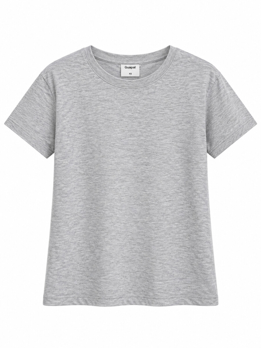 REMERA CIRA - GRIS CLARO 