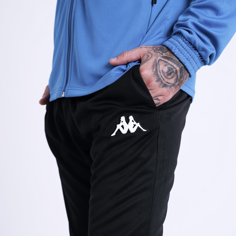 Buzo Futbol Kappa4Soccer Dalcito Hombre Blue Nautic/black