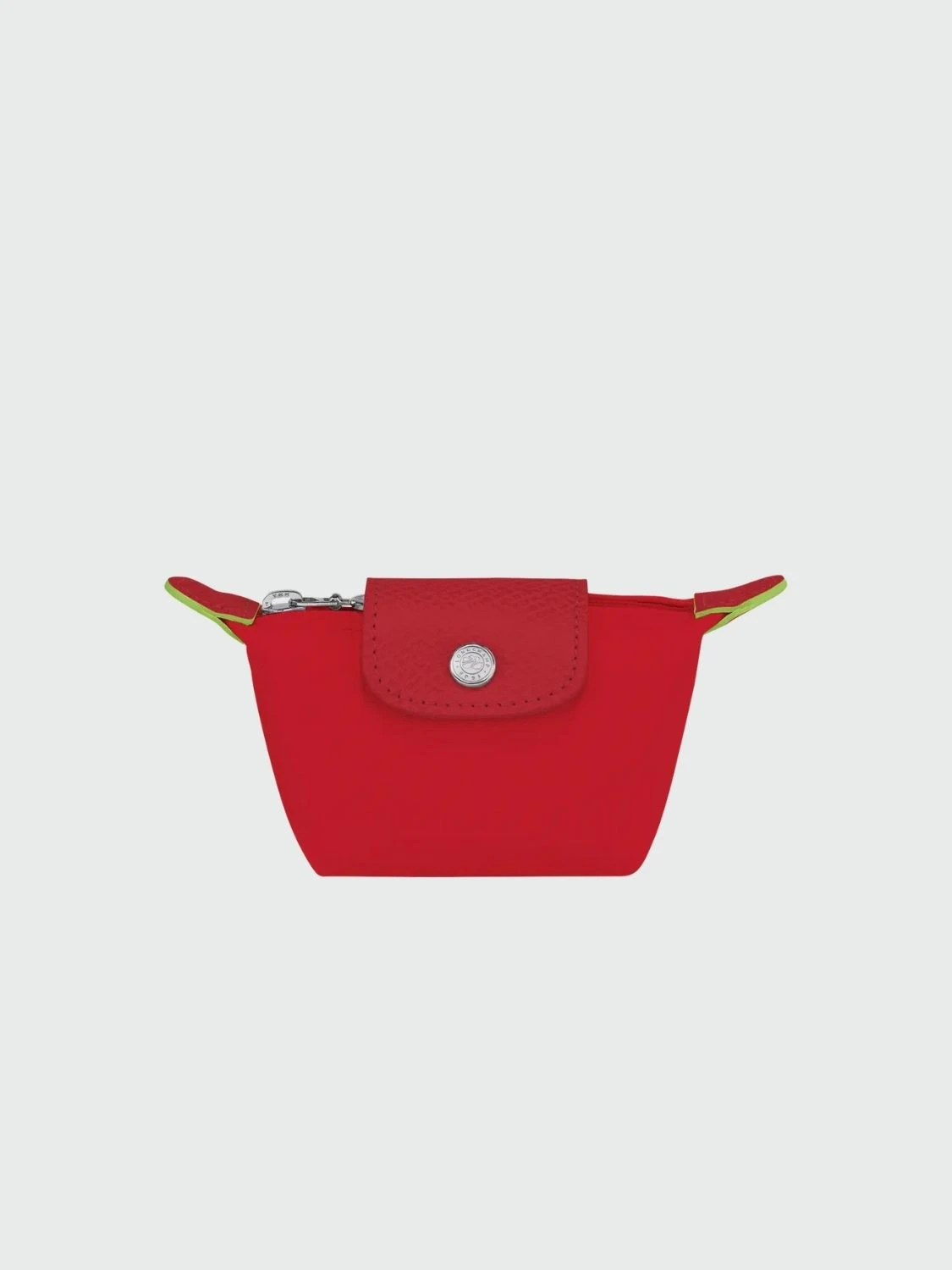 Longchamp -Monedero, Le Pliage Green Rojo
