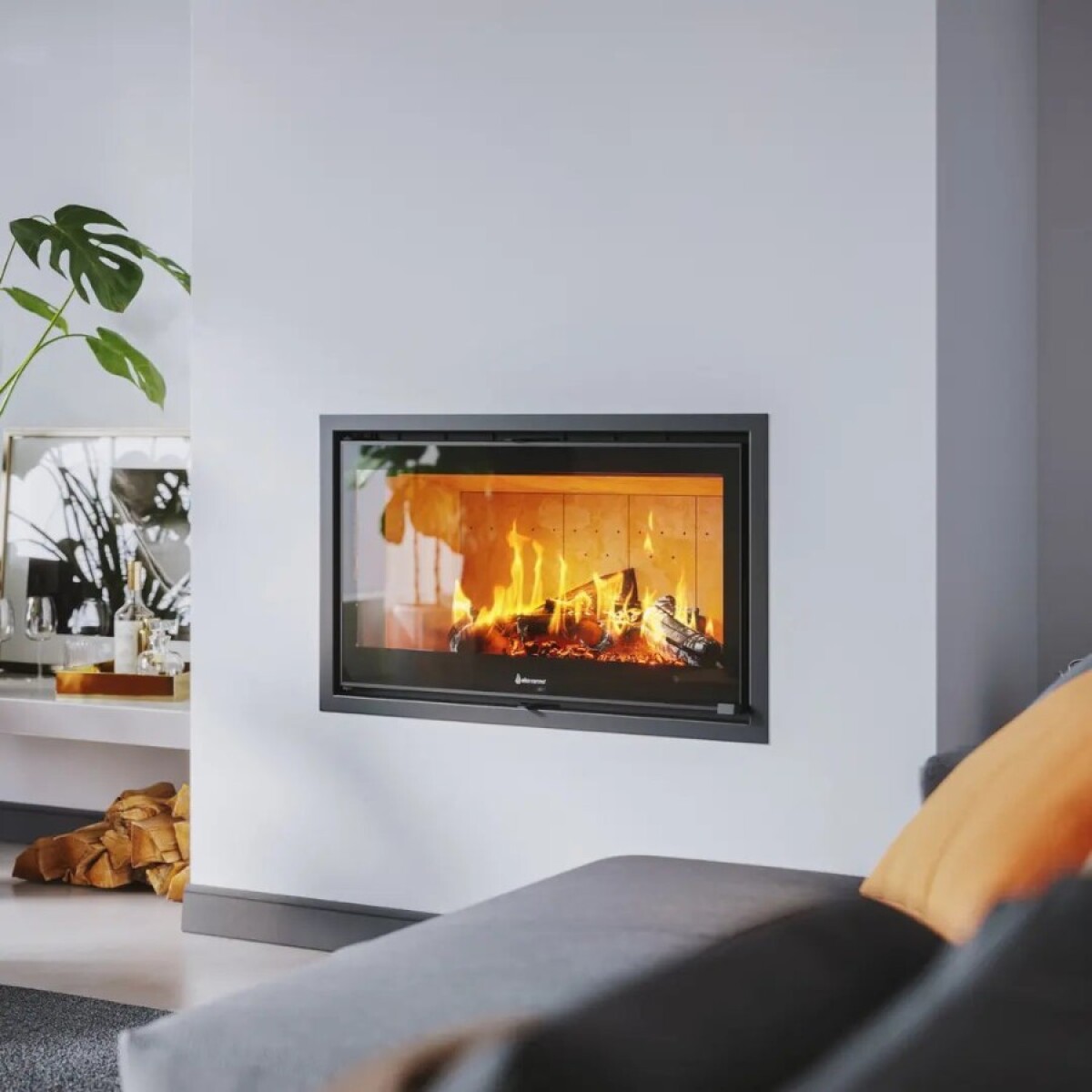 Calefactor a leña insertable Vantage I3 Eko Varmo 