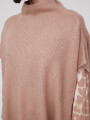 Poncho Amelien Beige Oscuro