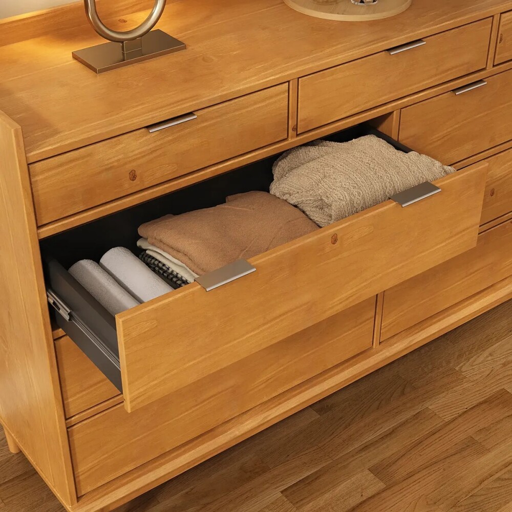 COMODA CAJONERA MADERA MACIZA 9 CAJONES DORMITORIO COMODA CAJONERA MADERA MACIZA 9 CAJONES DORMITORIO