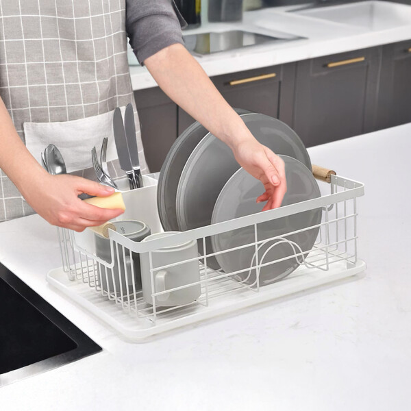 Escurridor de Platos de Cocina Secaplatos IMBACK Color Blanco SP003 Escurridor de Platos de Cocina Secaplatos IMBACK Color Blanco SP003