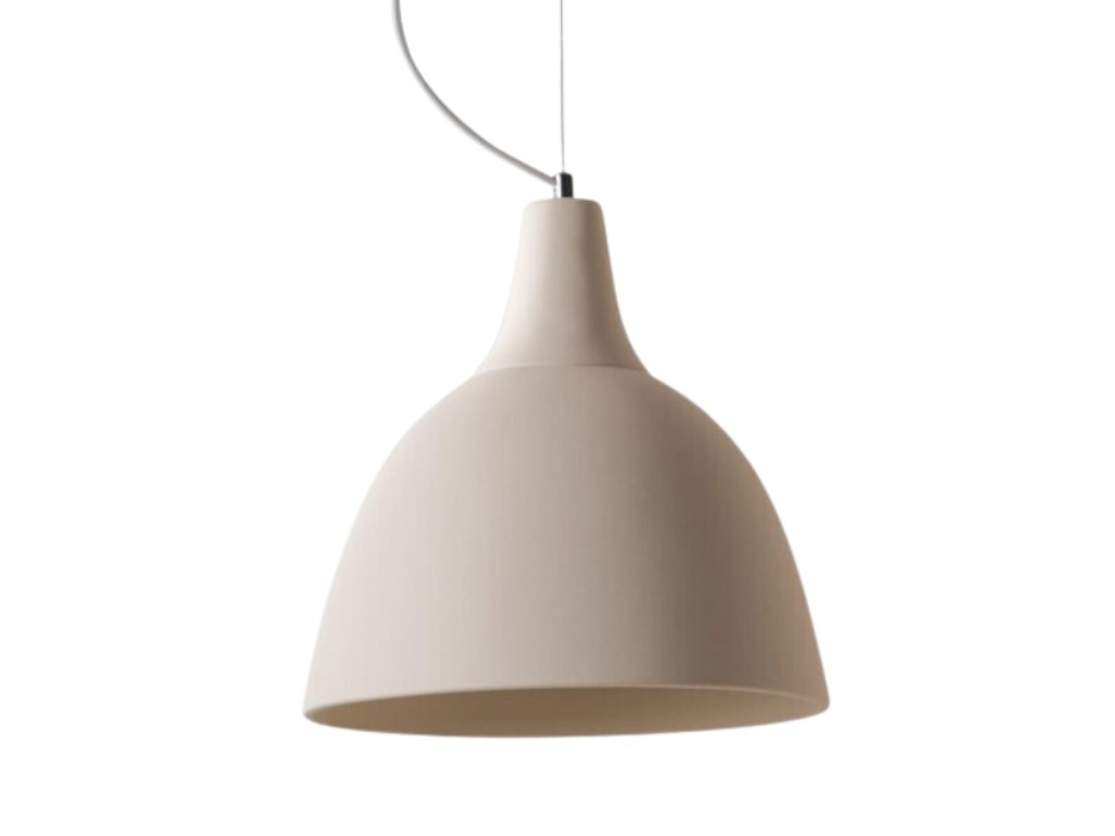 COLGANTE BARI E27 BLANCO CON CABLE COBRE D31,5CM 