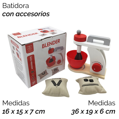 Batidora De Madera En Caja 2570/3175 Unica