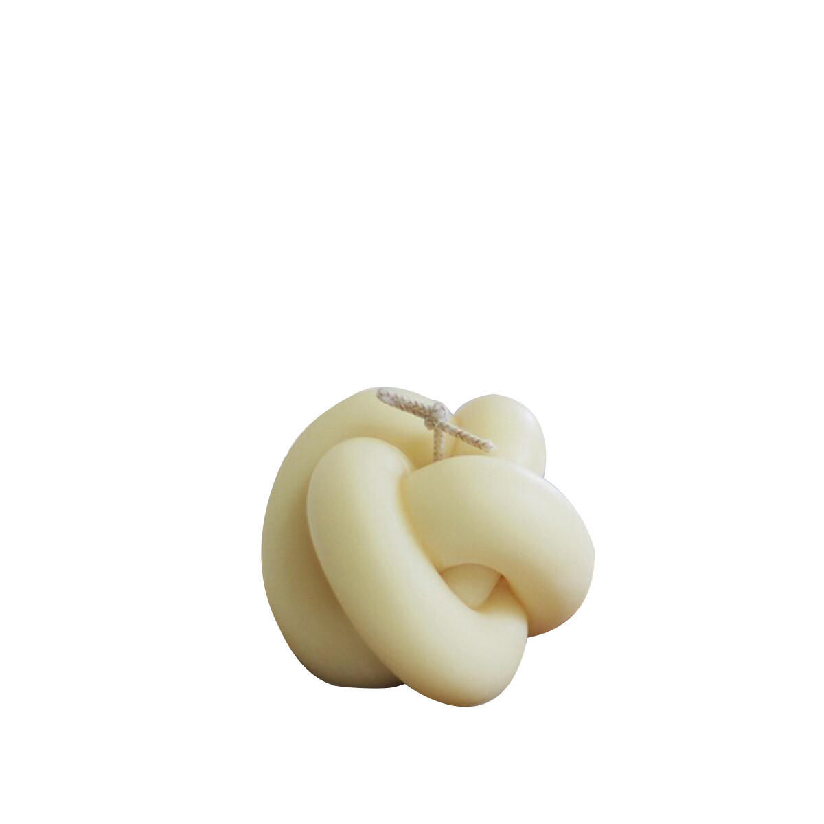 Vela nudo color pastel - Beige 