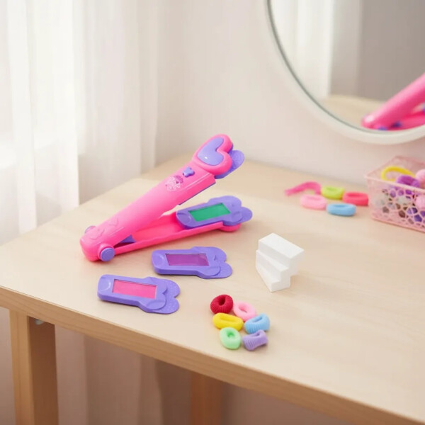 Kit Infantil Plancha Mágica Para Colorear el Cabello Kit Infantil Plancha Mágica Para Colorear el Cabello