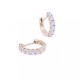 Aros oro 18k y brillantes. Aros oro 18k y brillantes.