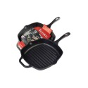 PLANCHA VICTORIA HIERRO FUNDIDO 25X25CM NEGRO