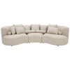 SOFA MOON 3 PUESTOS 305530 BEIGE 3PZS CD Unica