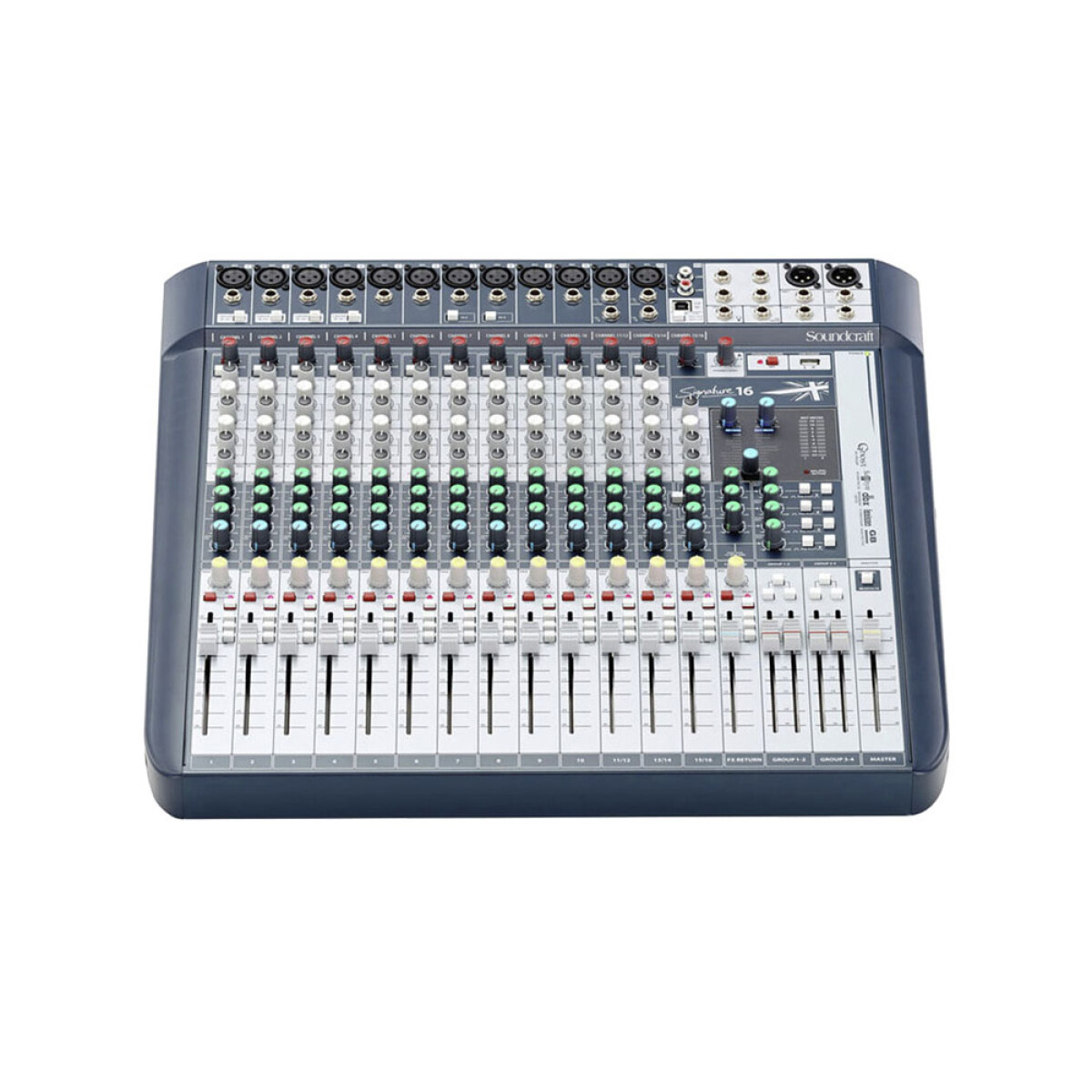 Consola Soundcraft Signature16 Usb/fx 10mic+1st 