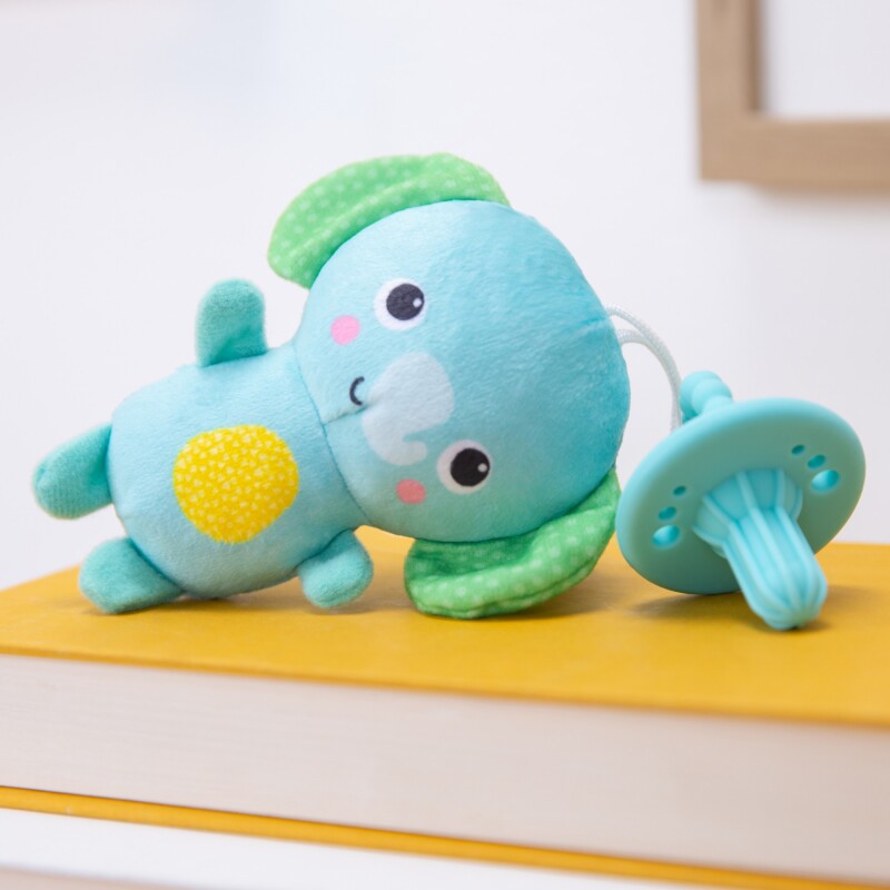 Peluche Mordillo 2 en 1 Elefante Peluche Mordillo 2 en 1 Elefante