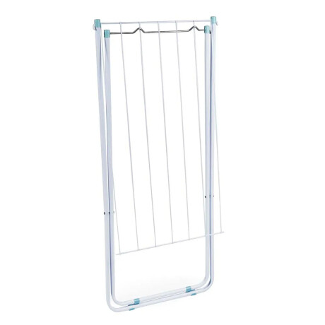 Set Tendedero Plegable Acero 5.04Mt + 2 Bolsas p/ Lavarropa Blanco