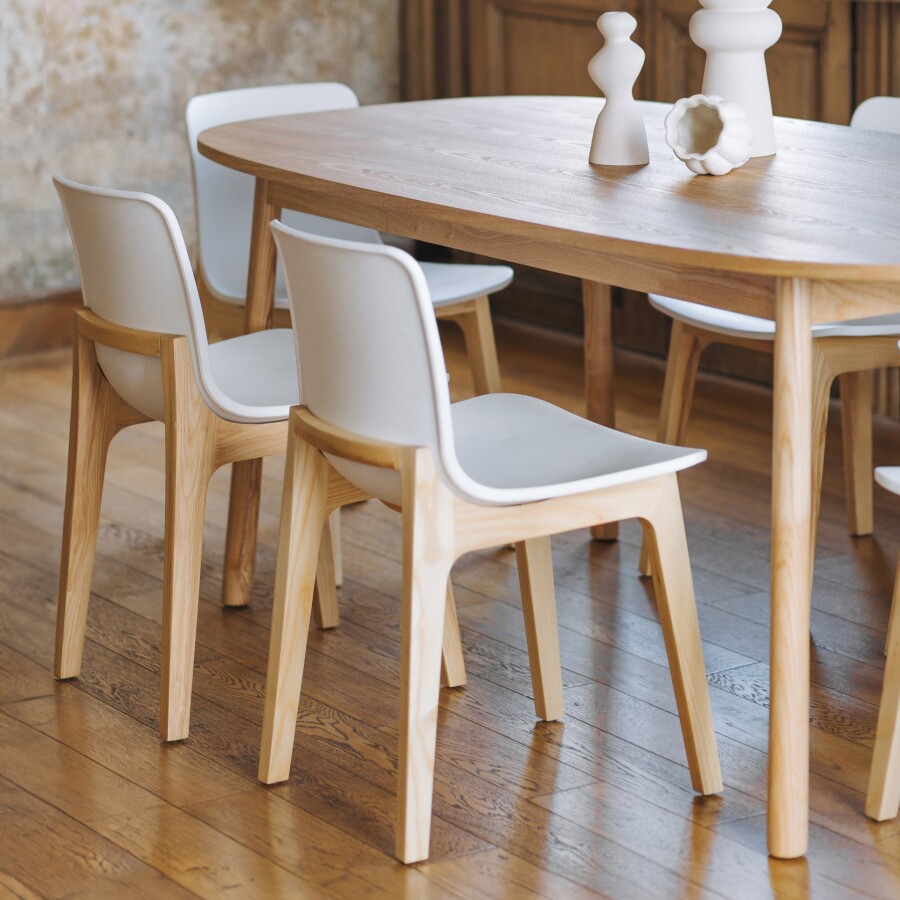 Silla Woody White